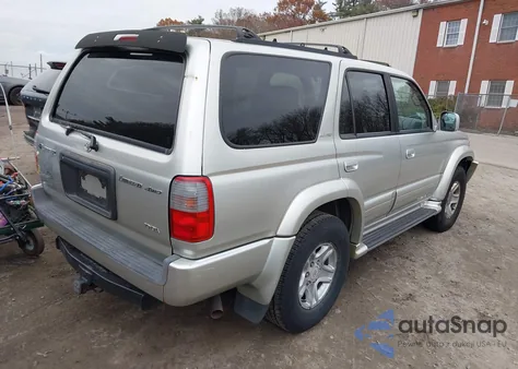 2000 Toyota 4Runner Limited V6 z USA, uszkodzony, nr VIN JT3HN87R9Y0304435